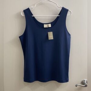 Chico's Blue Tank Top Size 2